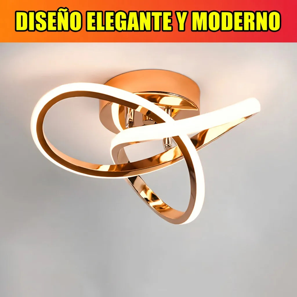 Luces De Techo Led Creativa Luz Ajustable 3 Modos Dormitorio