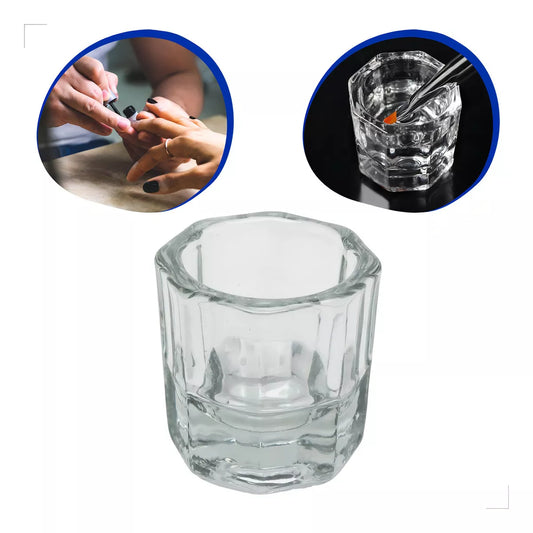 Mezclador De Pigmentos En Polvo Acrílico Dappen, Vaso De Vidrio De 10 Ml FEDE-006