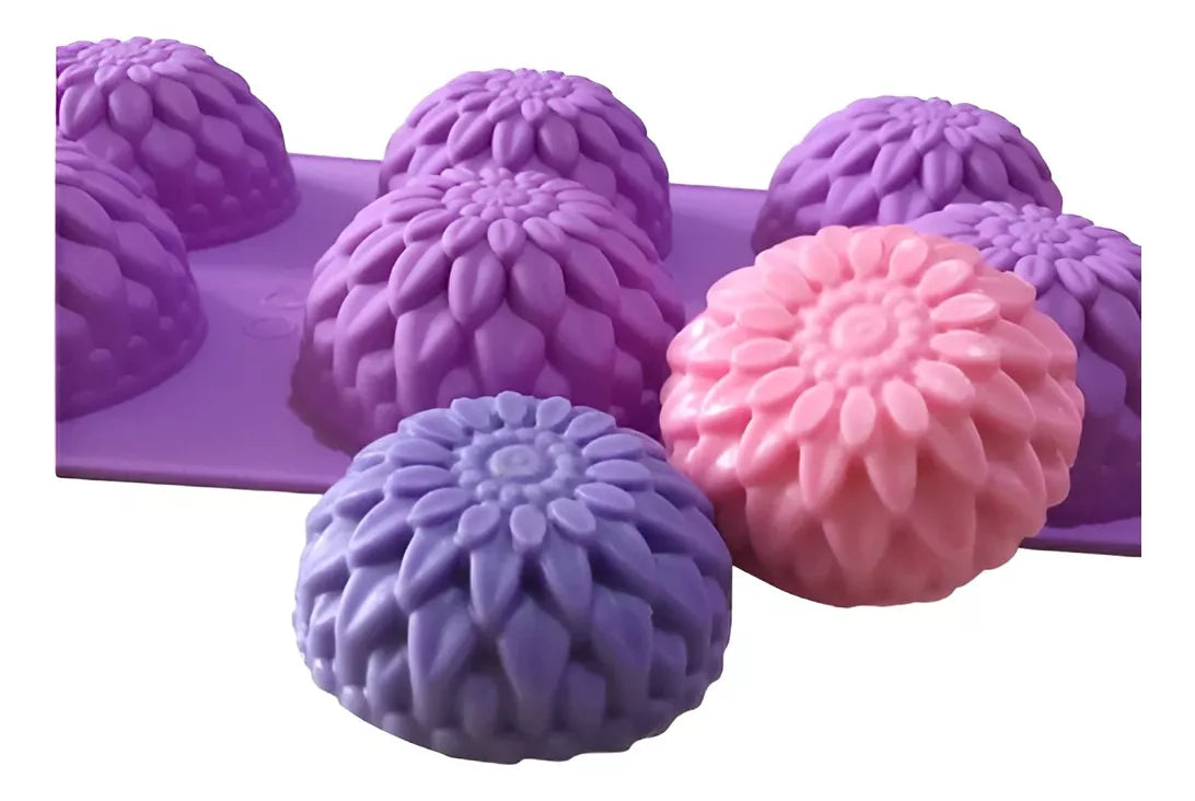 Moldes De Silicona Flor 3d