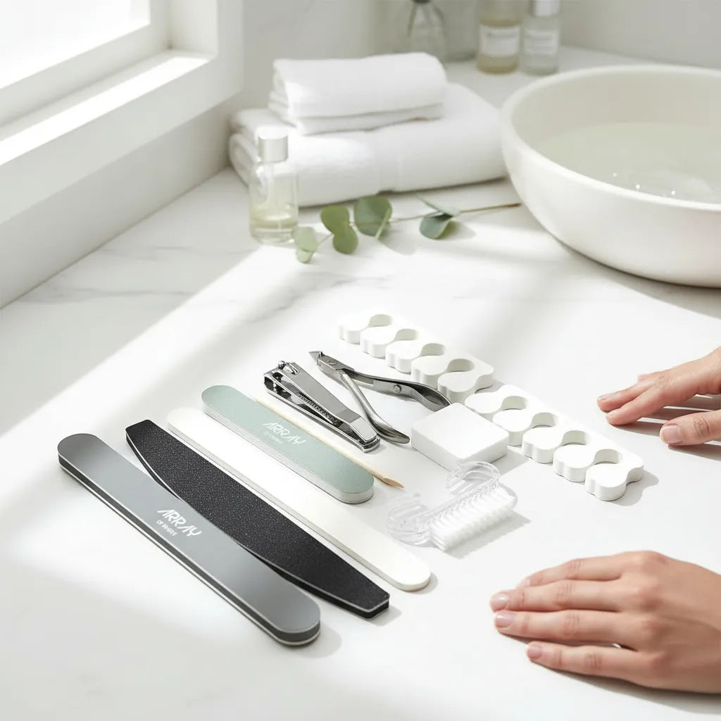 Completo Set De Pedicura Y Manicura 11 Piezas Con Estuche FEDE ADELANTE 03