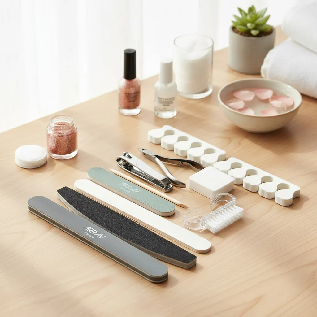 Completo Set De Pedicura Y Manicura 11 Piezas Con Estuche FEDE ADELANTE 03