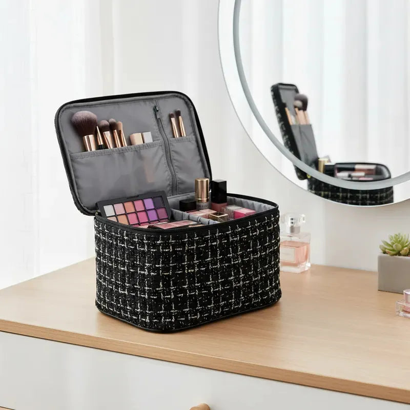 Bolso Organizador De Cosméticos Maqullaje Neceser De Viaje FEDE ADELANTE 16