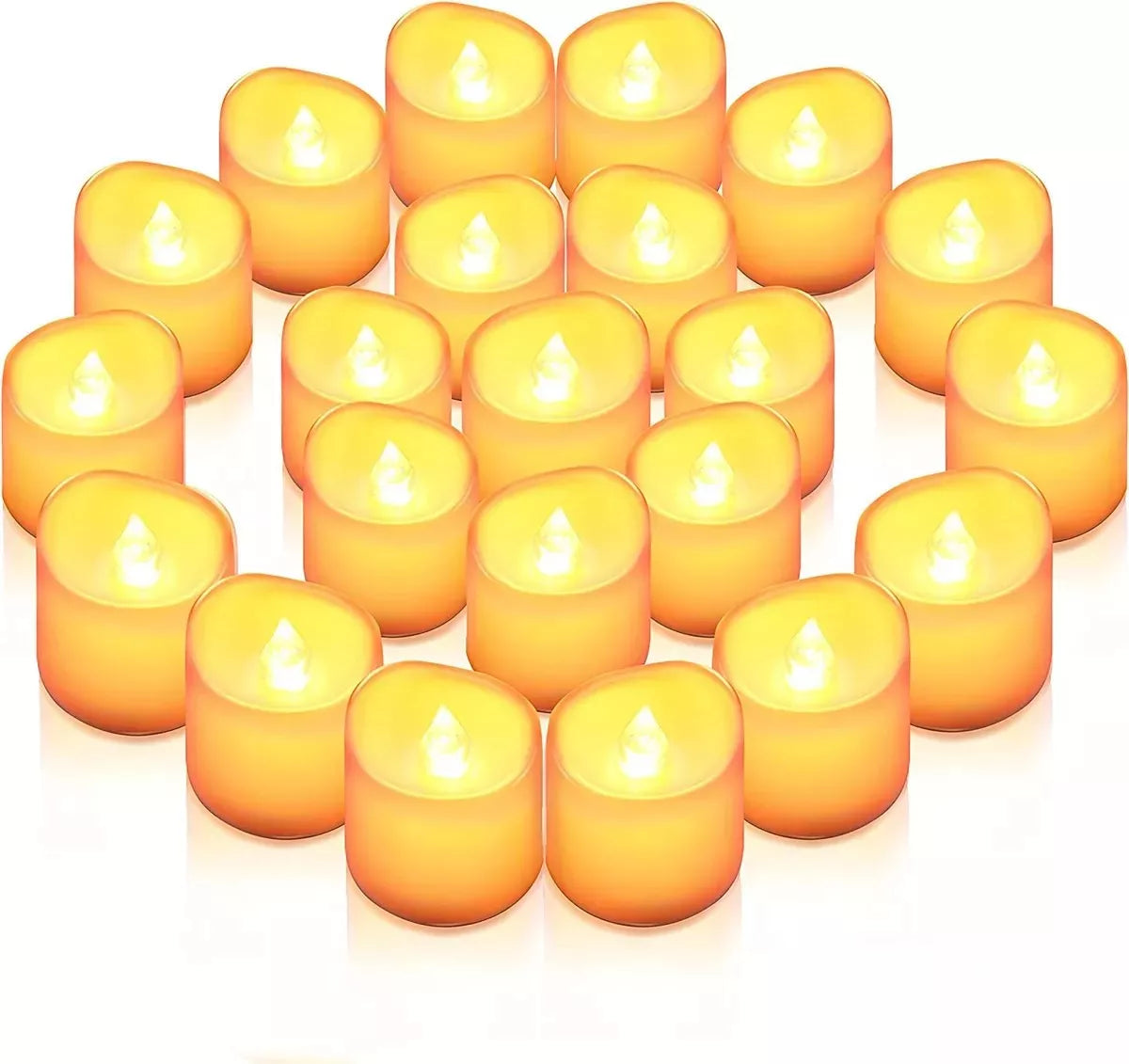 Velas Velitas Led Con Pilas Incluidas Pack 24 Unidades