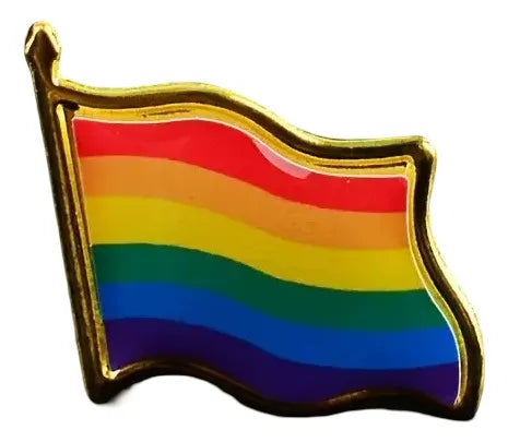 Pin Bandera Orgullo Diversidad Lgbt Metalico