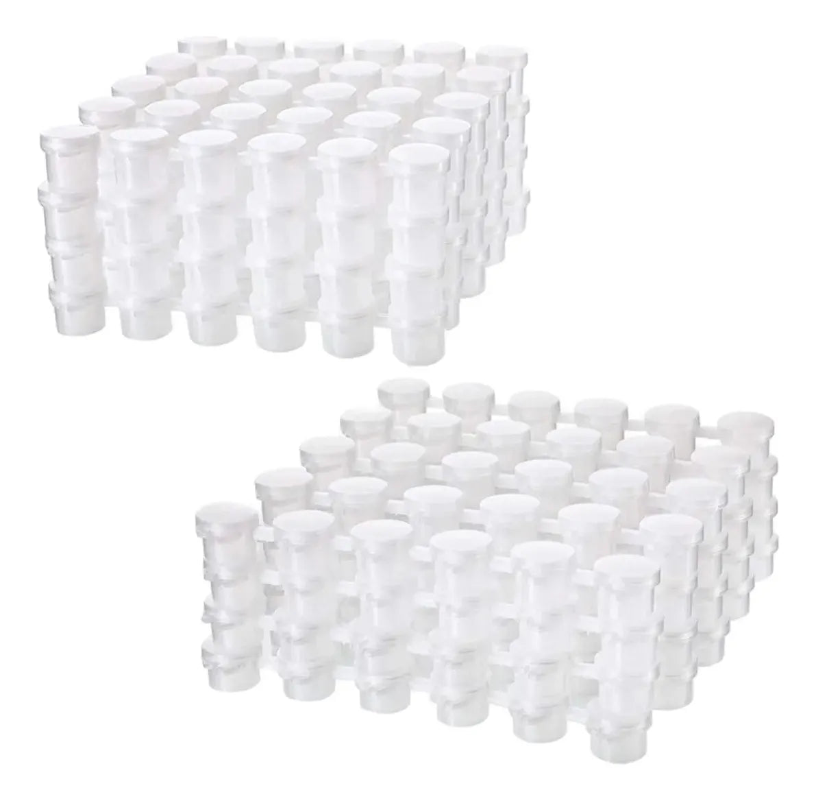 Tira De 6 Frasco Pote Bote Para Pintura Pack 102 Unidades