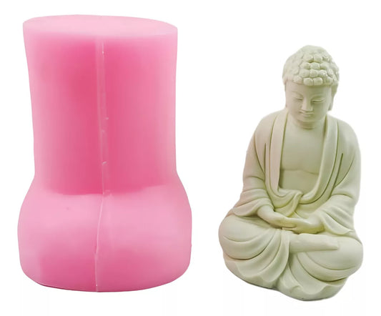 Molde De Buda Grande Para Velas Decoracion Paz Tranquilidad