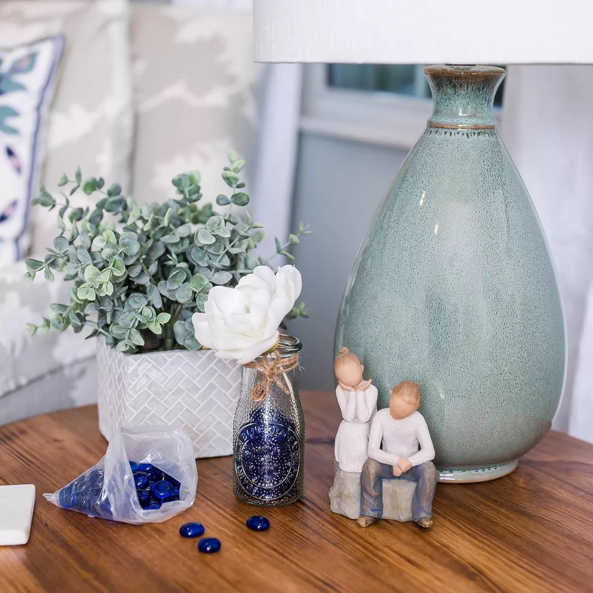 Gemas De Vidrio Para Decorar Decoracion Centros De Mesa 500g AZUL