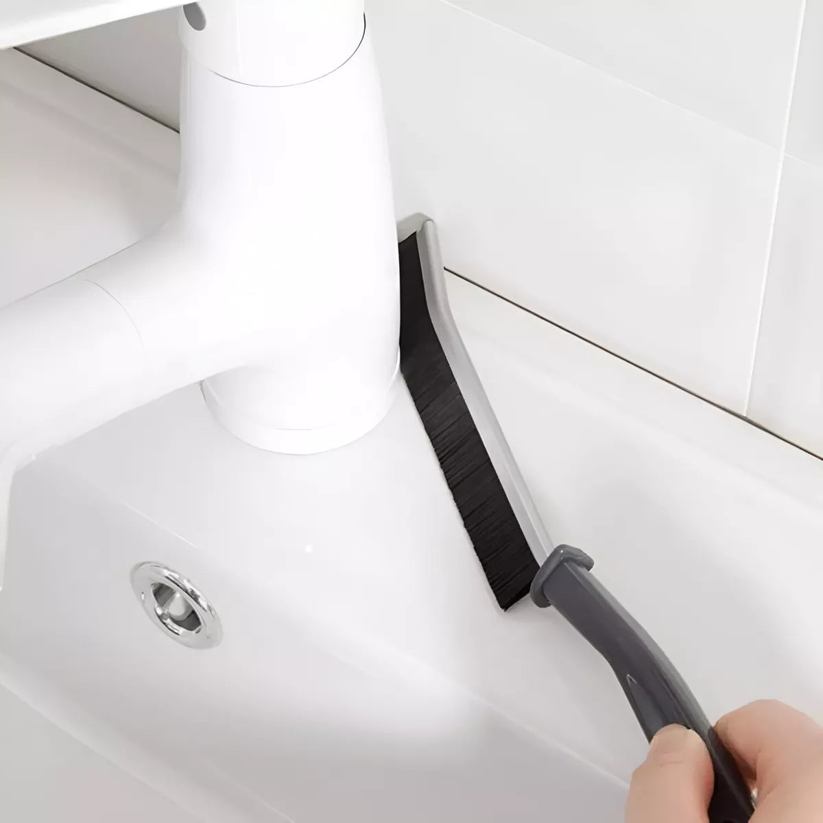Set 3 Cepillo De Cerdas Duras Para Juntas Baño Cocina Fuerte