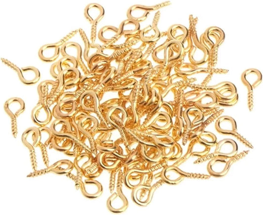 Pitones Dorados 10mm x100un