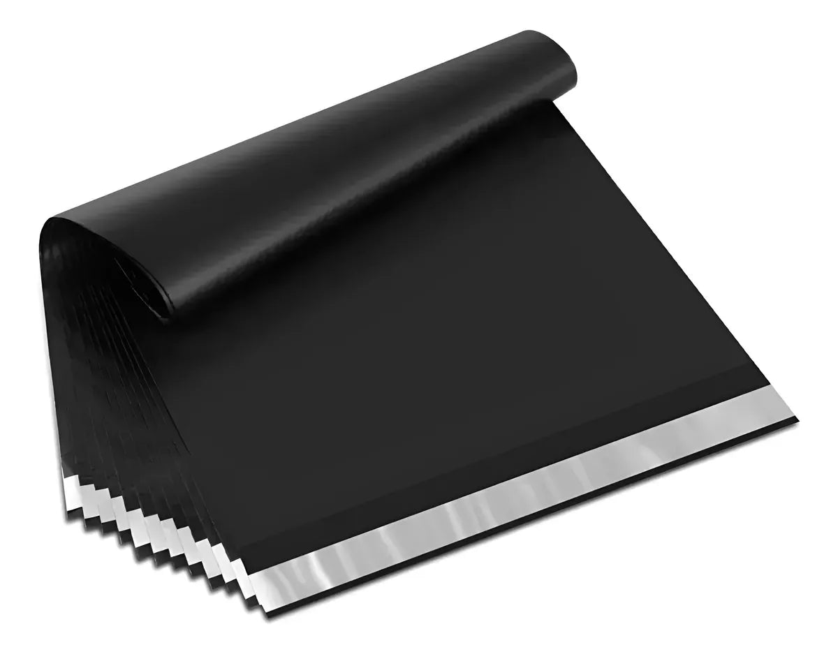 Bolsas Sobres Adhesivas 20x30cm Lisas Negras Ecommerce 100un