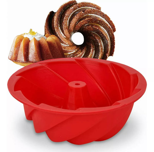 Molde De Silicona Pastel O Tortas Hornear Antiadherente