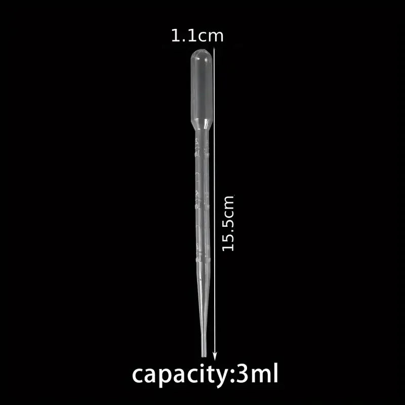 20 Pipetas 3ml Para Resina Epoxi Cera De Soja Velas Arte