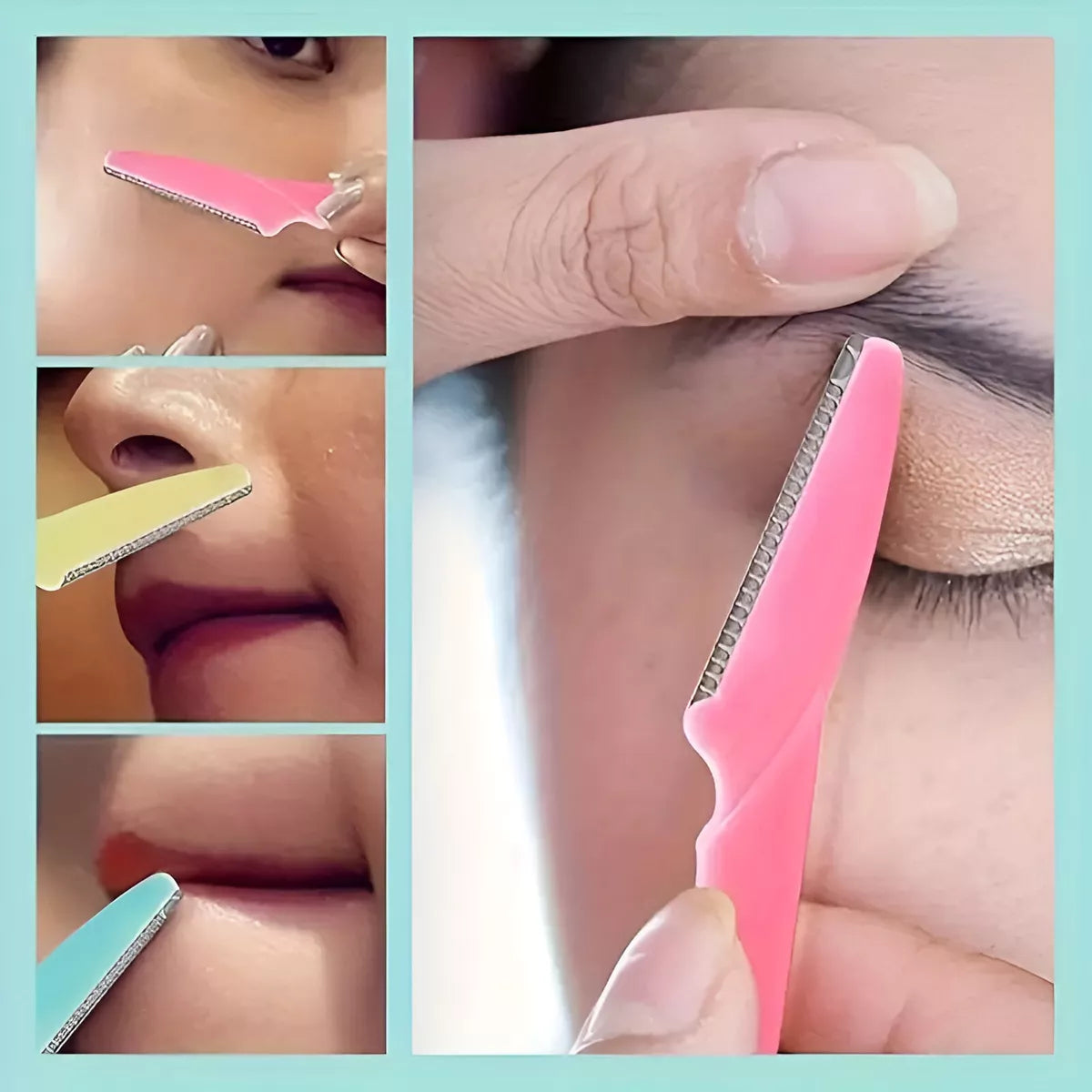 Navaja Perfilador Para Cejas Y Rostro Pack X3un Dermaplaning FEDE-018