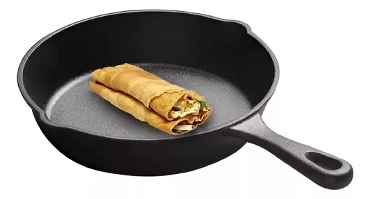 Sarten Queso Provolonera De Hierro Fundido Parrilla 14cm
