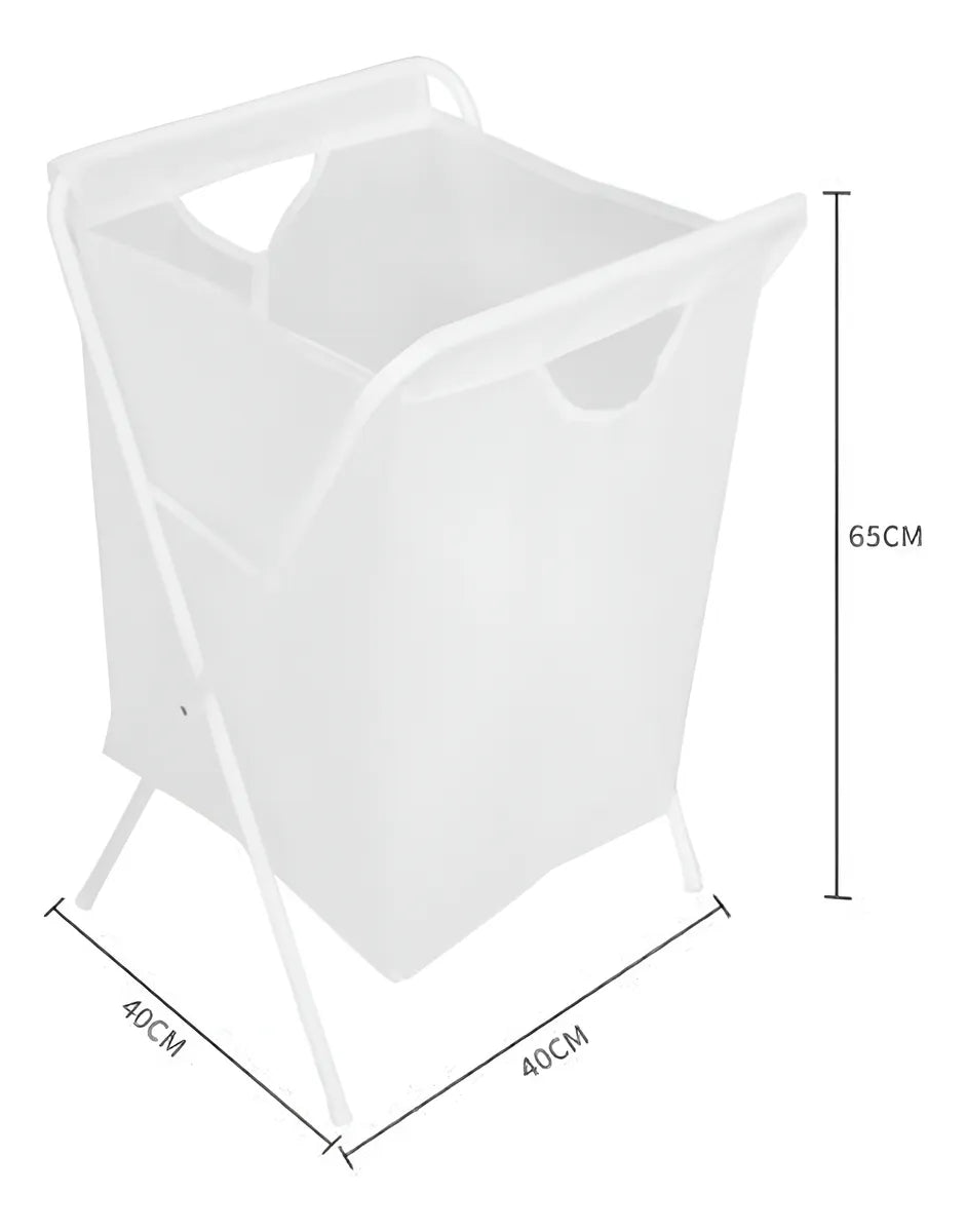 Cesto Para Ropa Lavandería Canasta Bote Facil Plegable hc25124