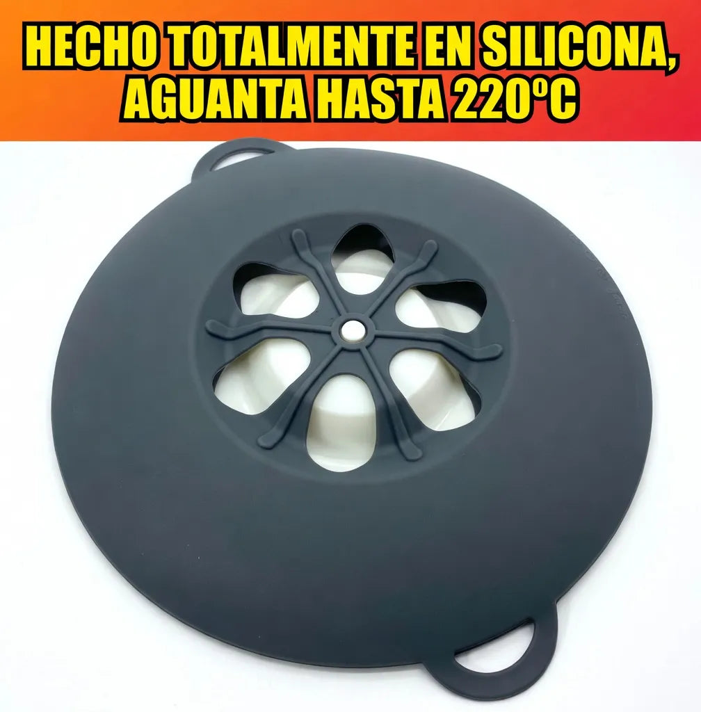 Tapa De Silicona Anti Derrame Multifuncion Ideal Para Cocina
