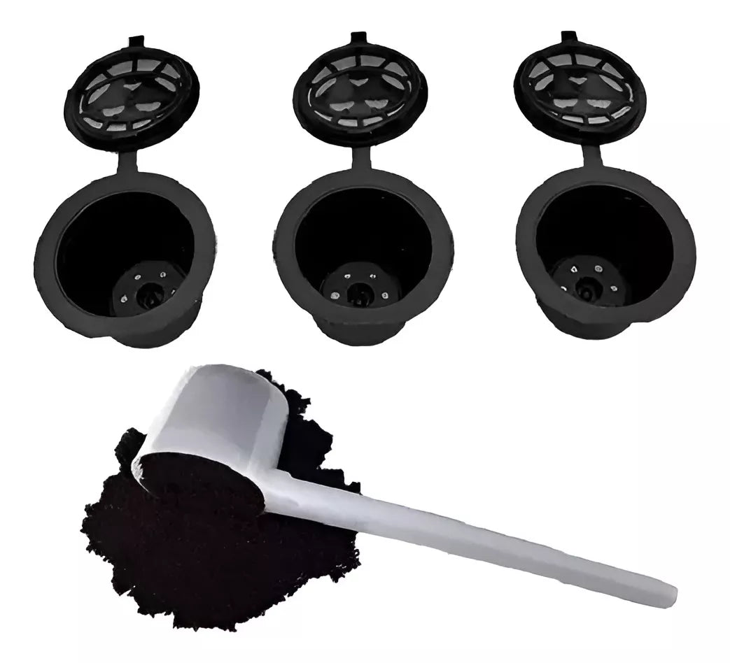 Capsulas Reutilizables Maquinas Nespresso Café X 3 unidades