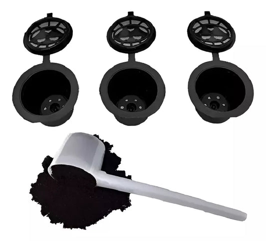 Capsulas Reutilizables Maquinas Nespresso Café X 3 unidades