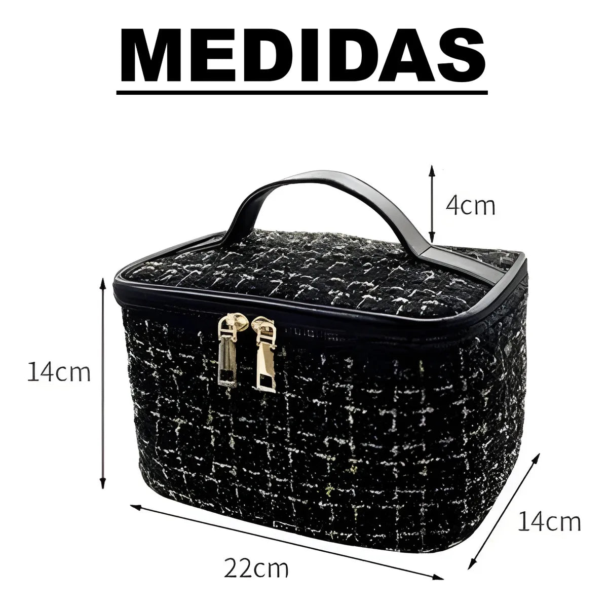 Bolso Organizador De Cosméticos Maqullaje Neceser De Viaje FEDE ADELANTE 16