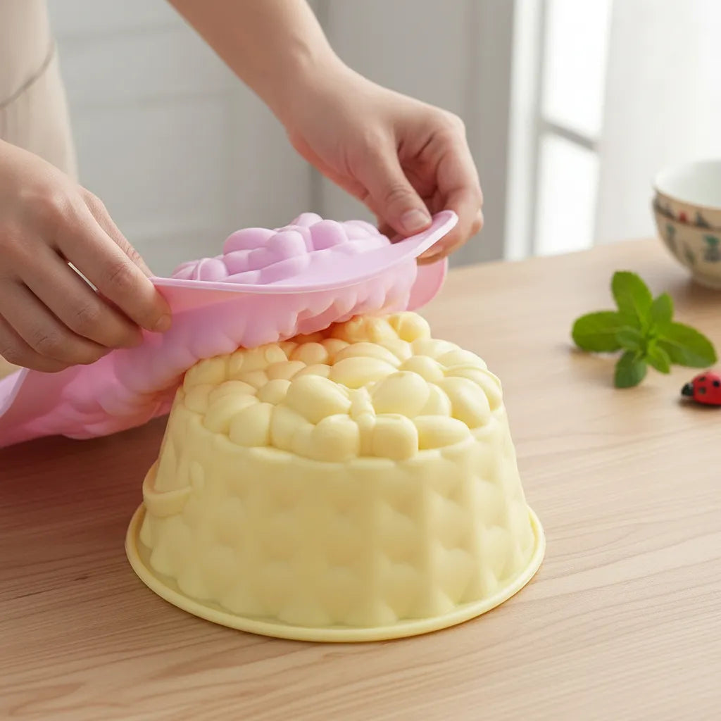 Molde De Silicona Para Torta Vaquitas De San Antonio Canasta GRANDE