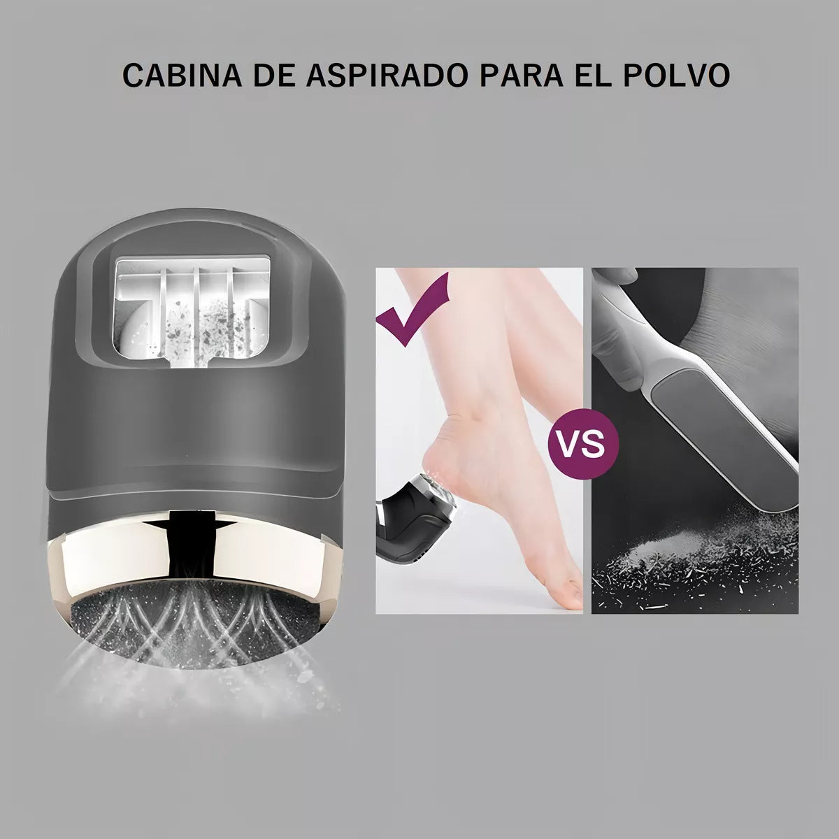 Removedor Callos Eléctrico Lima Piel Muerta Pies Pedicuría