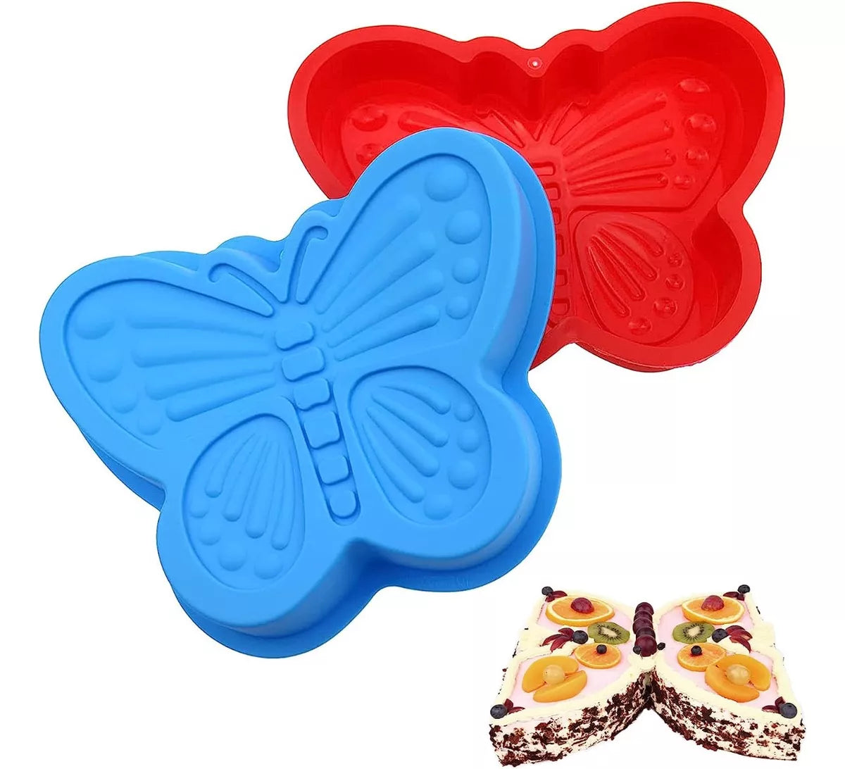 Moldes De Silicona Para Tartas De Mariposa Reposteria