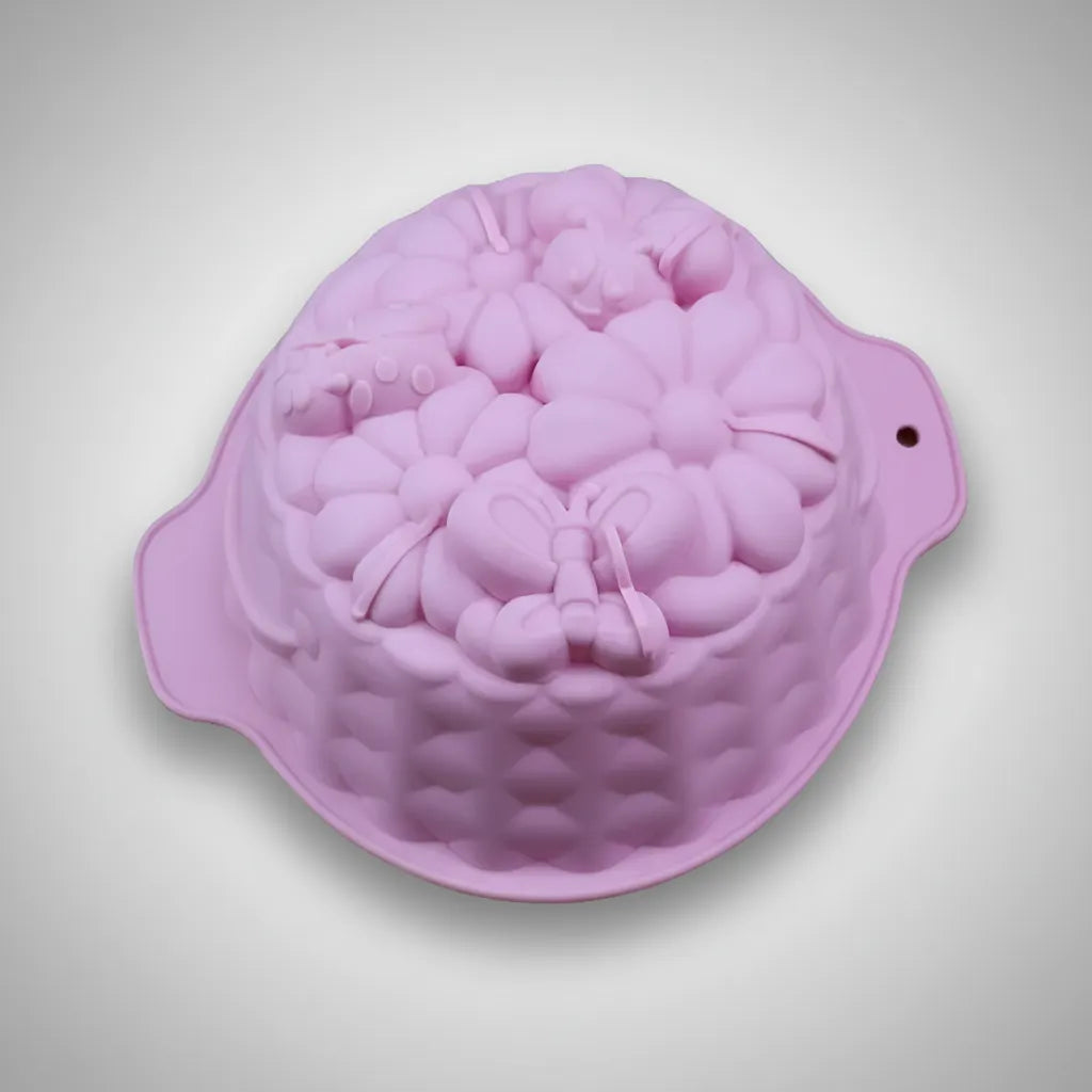 Molde De Silicona Para Torta Vaquitas De San Antonio Canasta GRANDE