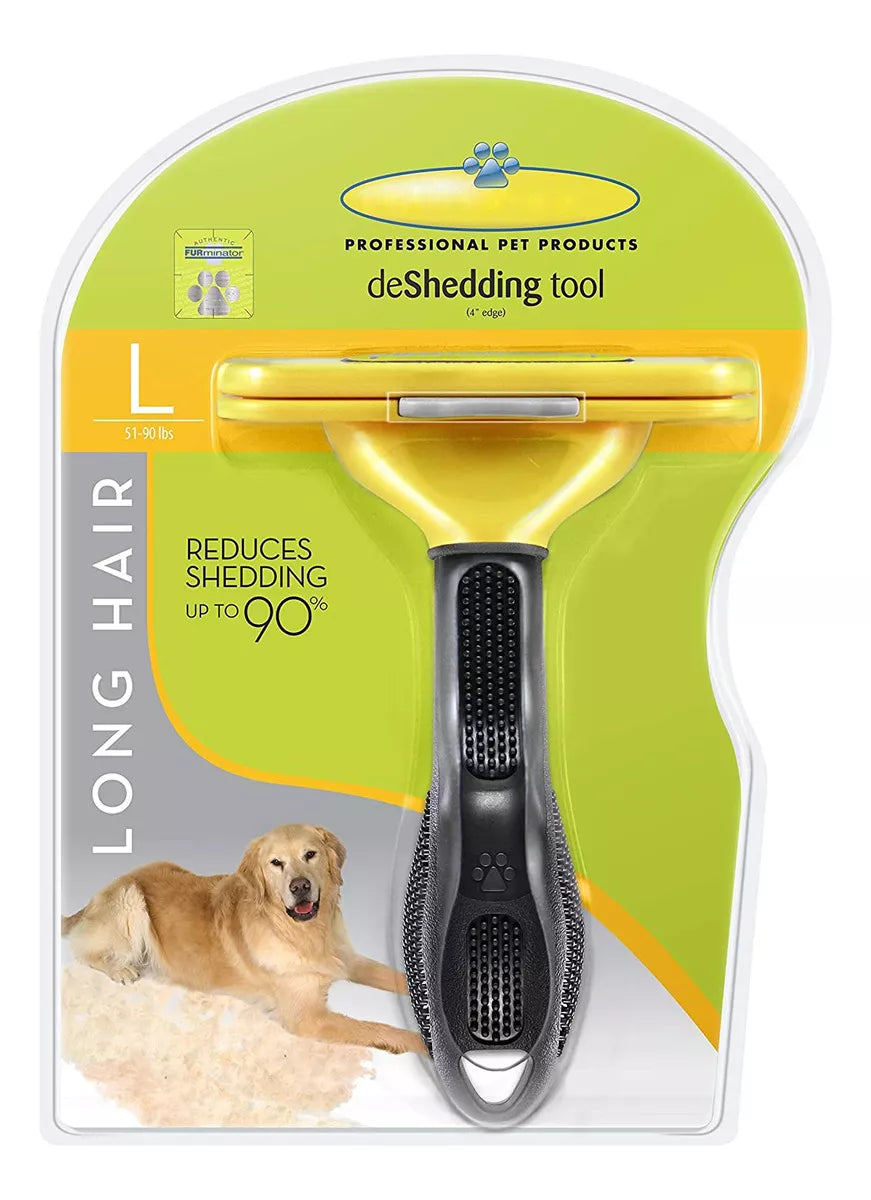 Peine Deslanador Saca Nudos Perros Mascotas Acero Inoxidable