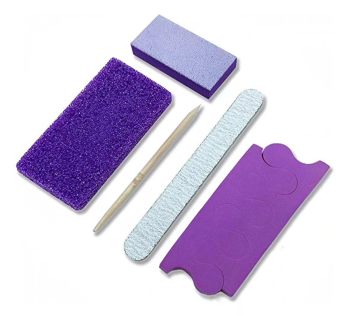 Kit Pedicura Para Pies Piedra Pome Lima Exofilante Separador