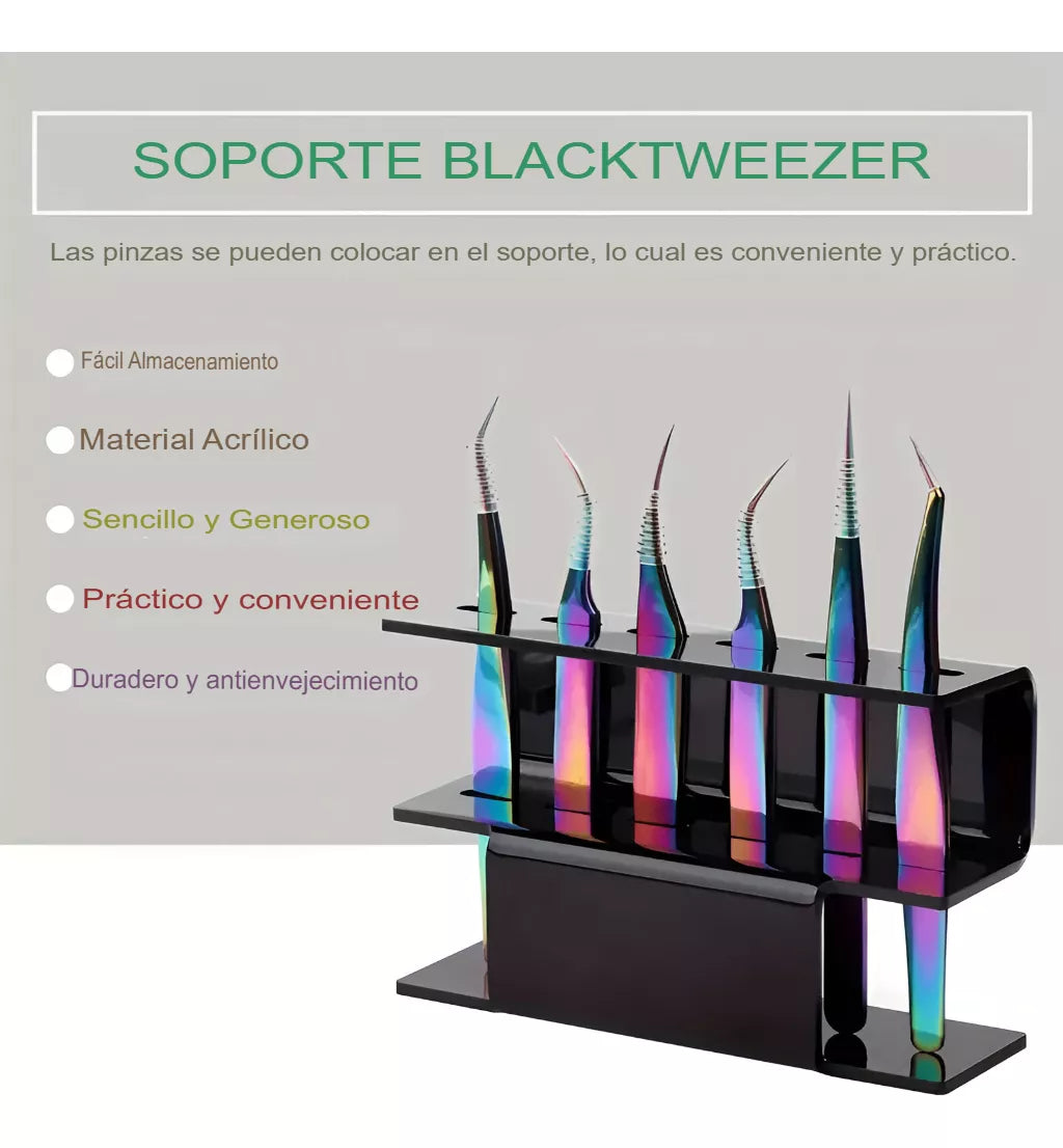 Soporte Para Pinzas De Pestaña O Pinzas De Cejas Extensiones