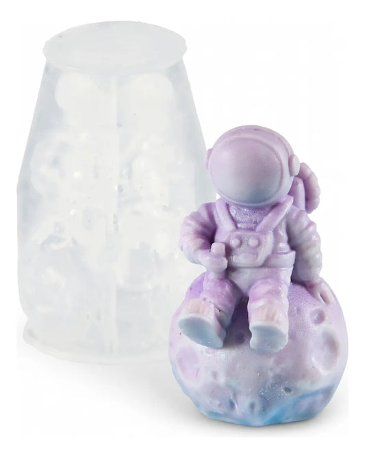Molde Silicona Astronauta Yeso Velas Artesanales Resina Epoxi