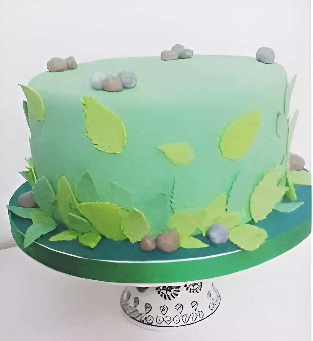 Set Molde Silicona Hojas Para Fondant Decoración De Tortas R-008