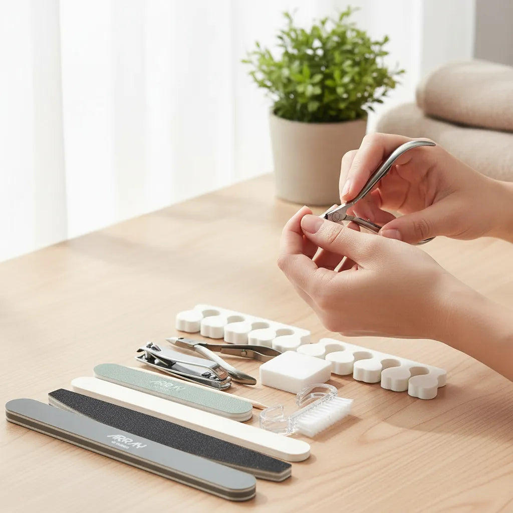 Completo Set De Pedicura Y Manicura 11 Piezas Con Estuche FEDE ADELANTE 03