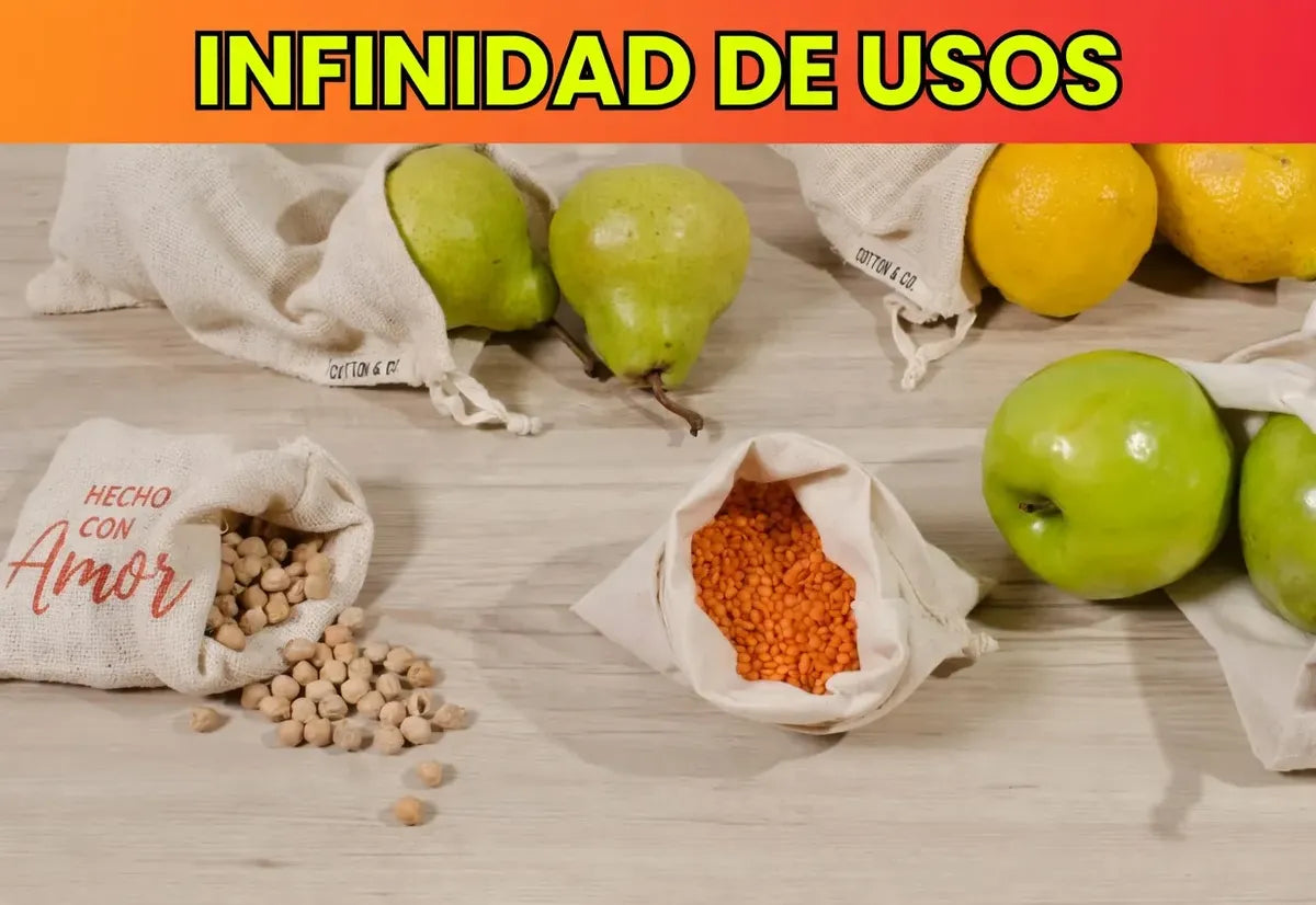 Bolsas De Lienzo 10cmx15cm Pack X10 Un