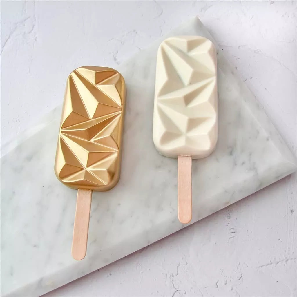 Molde de silicona para hacer helados Forma Divertida + 50 palitos de regalo