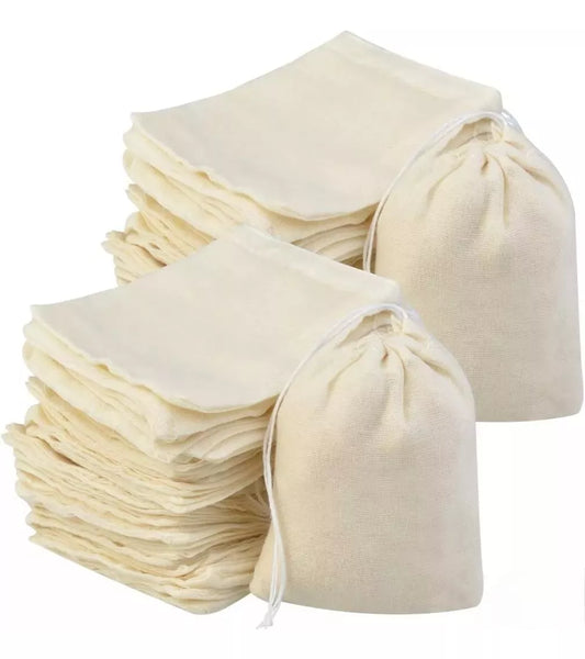 Bolsas De Lienzo 10cmx15cm Pack X50 Un