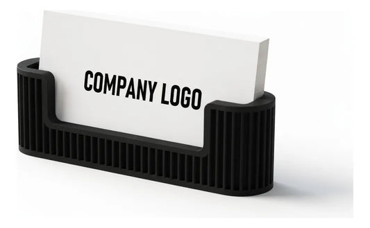 Tarjetero De Escritorio Negro Organizador Oficina Moderno 3