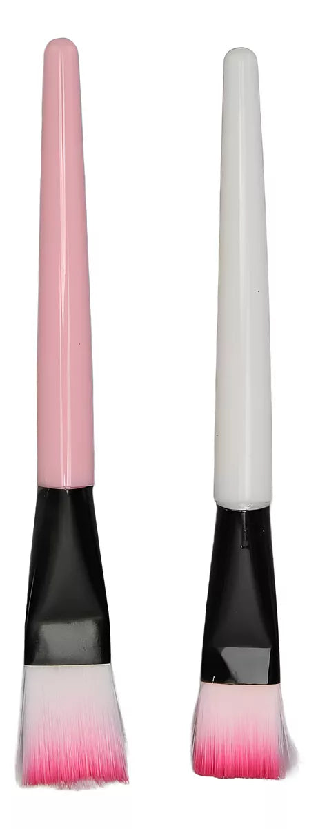 2 Brochas Para Mascarilla Facial O Maquillaje Buena Calidad