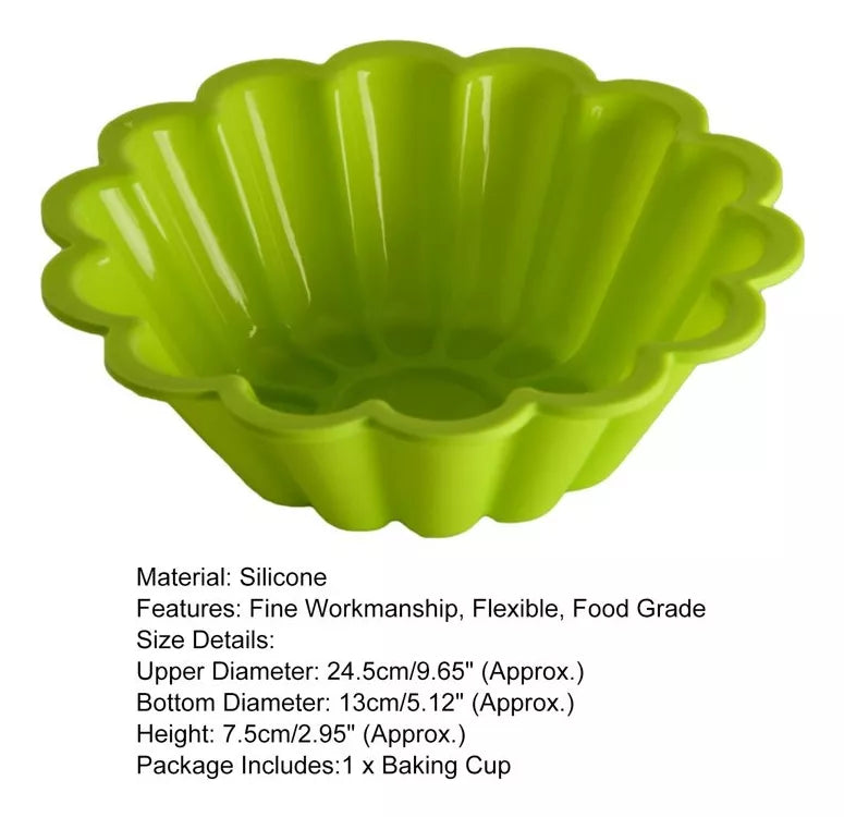 Moldes De Silicona Pastel Torta Grande Antiadherente