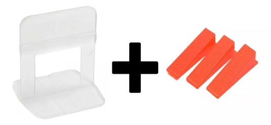Cuña Para Clip Nivelador Cerámica Y Porcelanato + 100 Clips 1.5MM
