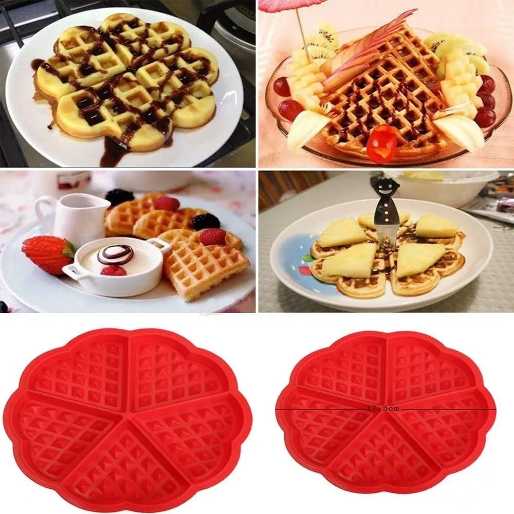 Molde Silicona Waffles
