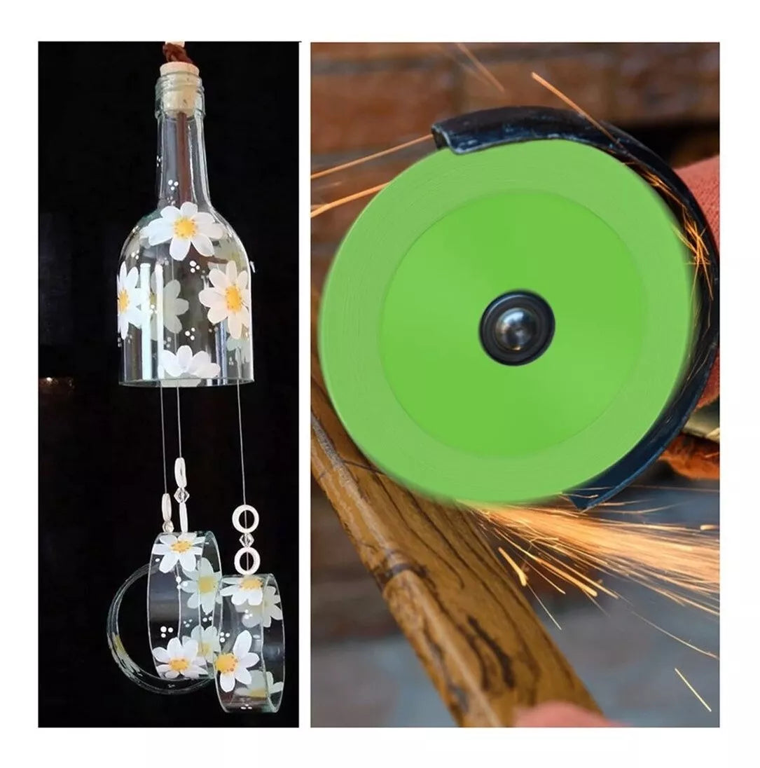 Disco De Corte Ultra Fino De Vidrio Para Amoladora Pack X3