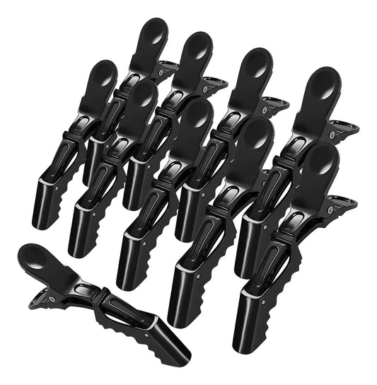 Pinzas Cocodrilo Para Cabello X 10 Unid Peluqueria FEDE ADELANTE 004