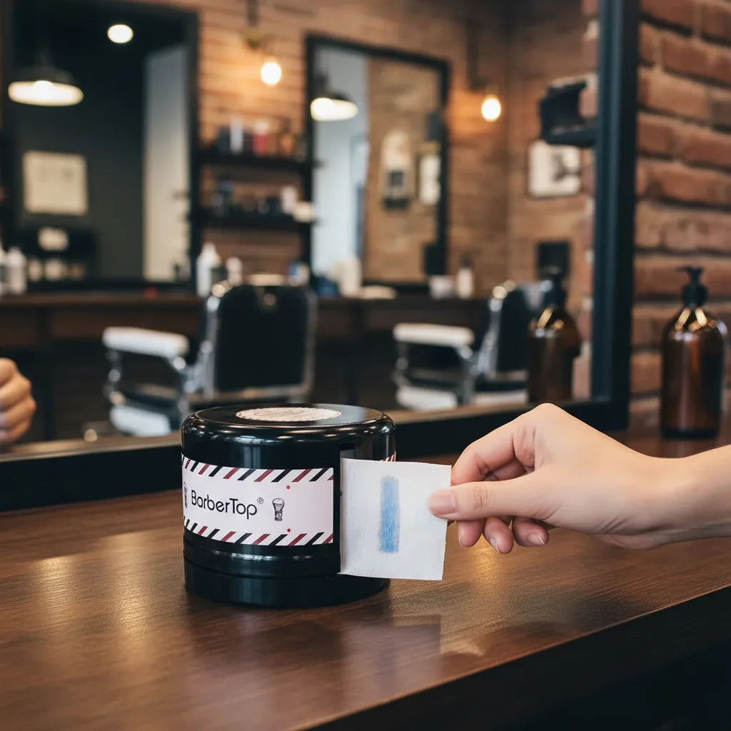 Dispensador de Papel Cubre Cuello – Ideal Barberías y Peluqueros