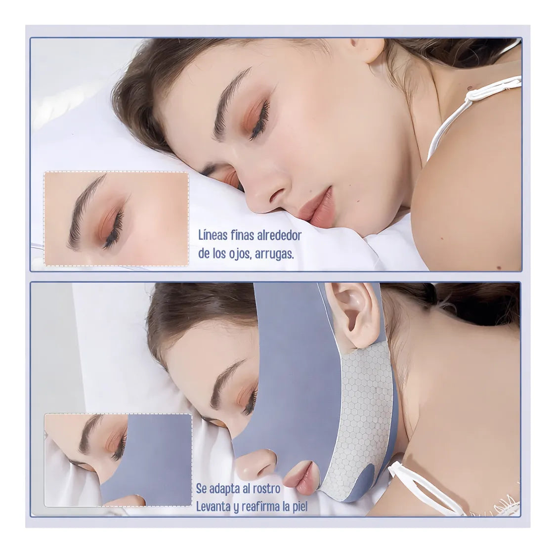 Mascara Facil Anti Papada Lifting Facial Delinea Mandibula fede adelant 12