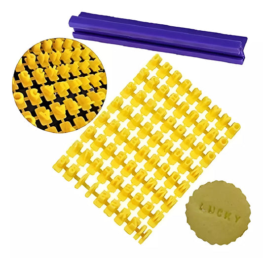 Cortante De Galletas Marcador Numeros Y Letras