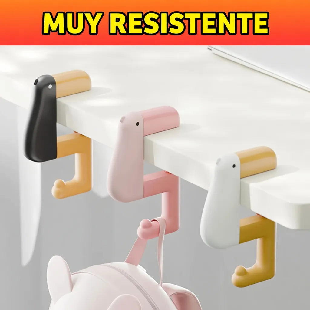 Gancho Perchero Para Colgar Ropa De Escritorio Forma Pajaro fed adel 09