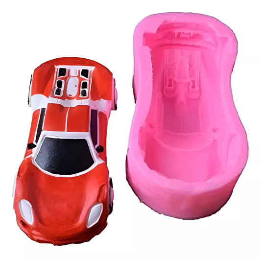 Molde Silicona Auto Para Fondant Antiadherente