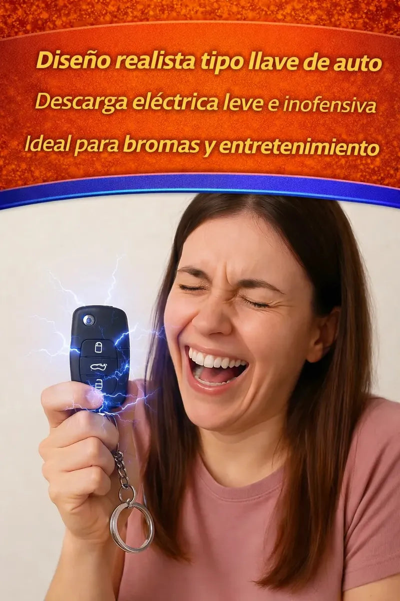 Llave De Auto Falsa Con Descarga Eléctrica Casa De Chascos