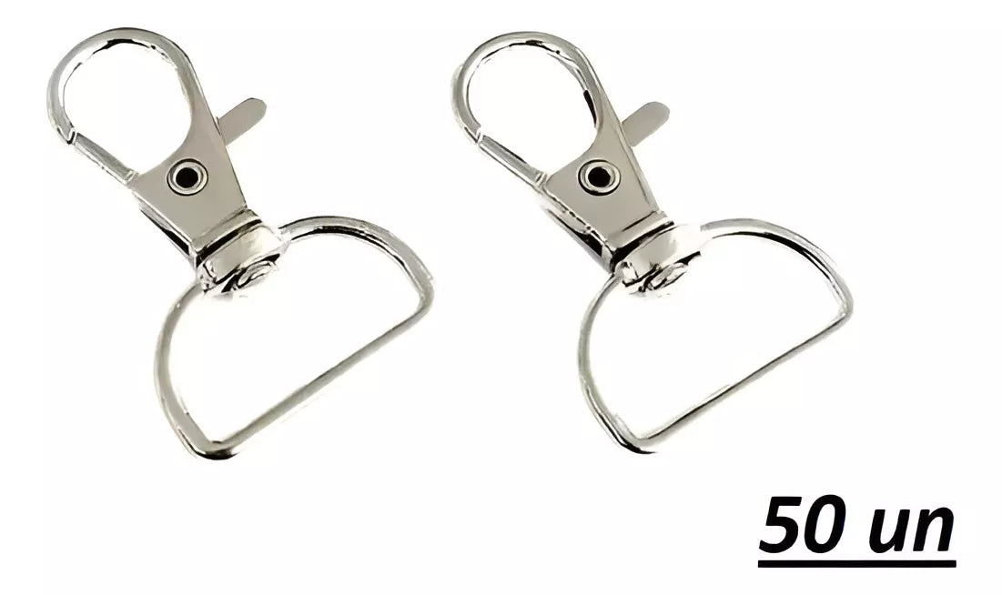 Mosquetón Para Llaveros De Cinta Precio Por 50 Unidades